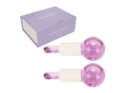 Bola De Massagem De Vidro De Resfriamento Para Reduzir Inchaço E Promover Circulação, Rolo Frio Roxo