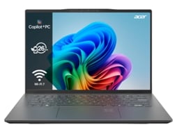 Portátil ACER Swift 14 AI SF14-11 Copilot + PC (14.5" - WQXGA - Snapdragon® X Plus 45 TOPS - RAM:16 GB - 1TB SSD - Adreno¿ Graphics -Windows 11 Home)