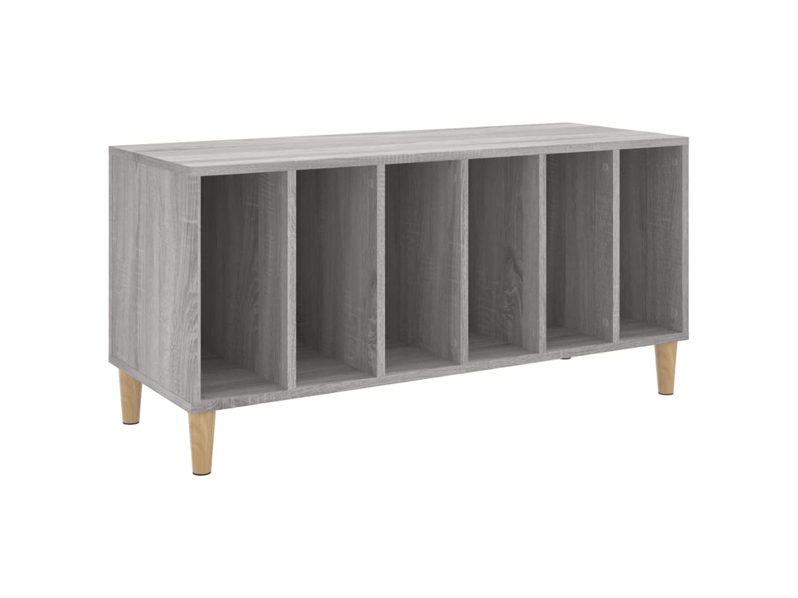 Record Cabinet, Record Cabinets Vidaxl Cinzeto Madeira Processada (n/a)