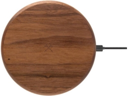 Carregador Qi WOODCESSORIES Ecopad Castanho