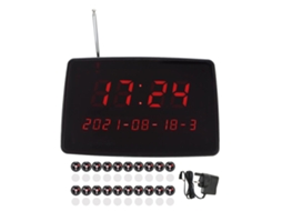 Sistema De Pager Para Restaurante 20 Pagers Sem Fio Coaster Pager Para Restaurantes, Hotéis E Bares