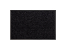 Tapete Entrada Ingresso 90X150 Cm Preto HAMAT