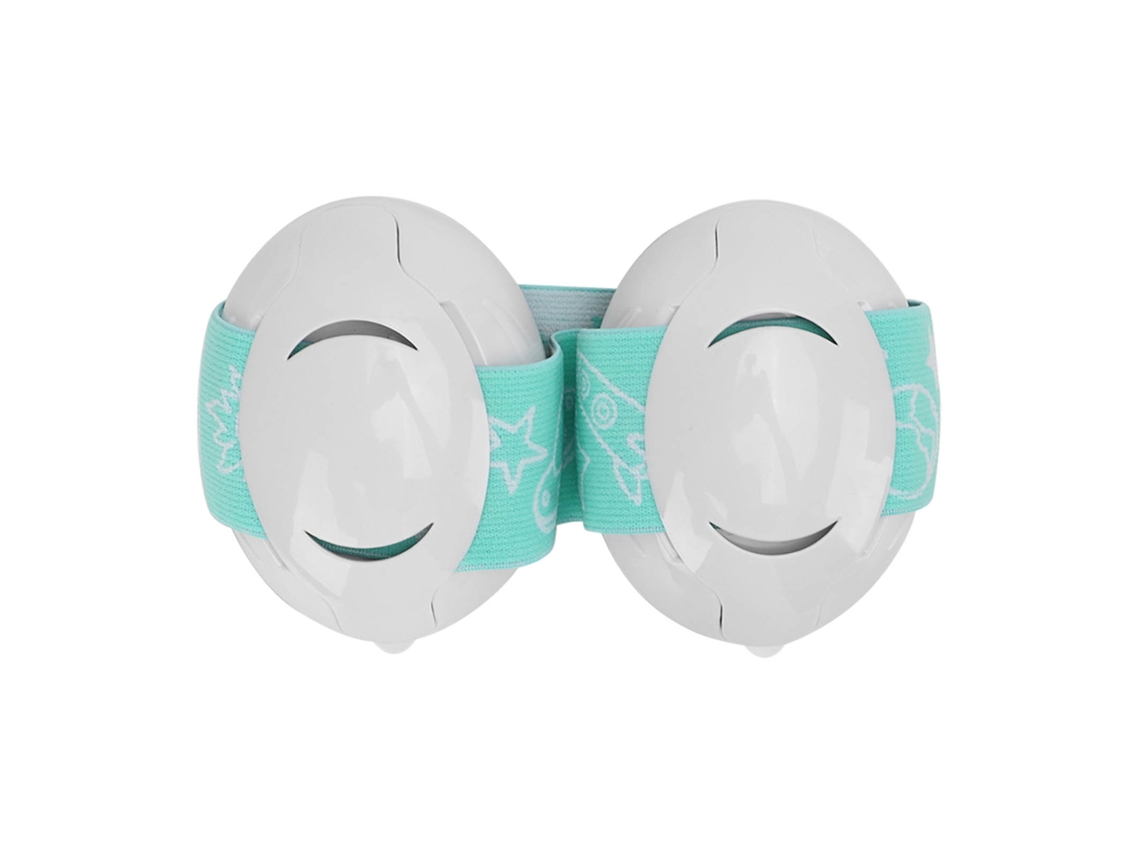 Mali toucas Auriculares para Bebê Anti ruído Proteção Auditiva Leve com Faixa Elástica Azul