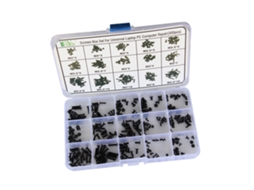 Kit de Parafusos para Laptop e Pc com Caixa Resistente 300pcs S/MARCA