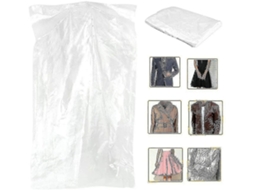 Lurelia Capa Para Roupa, Pack Com 50, Antipoeira, Impermeável, Transparente, Transporte Prático