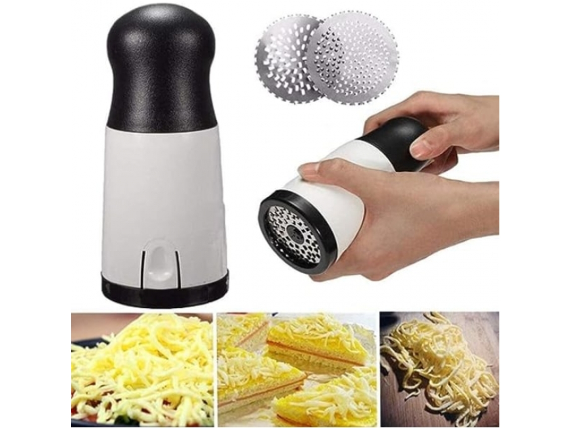 Conjunto De 2 Raladores Queijo Em Aço Inoxidável, Ideais Para Ralar Manteiga E Vegetais. Aquaforge