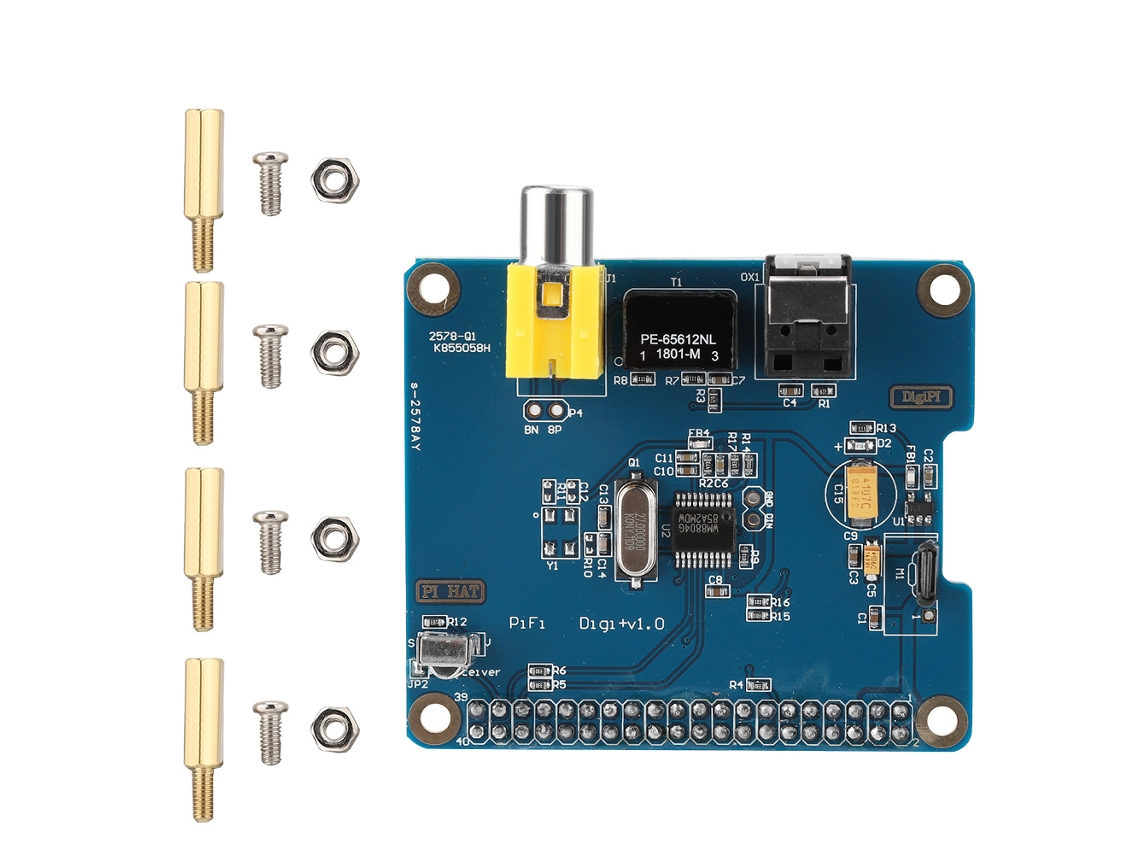 Placa de Som Hifi LAXISCREED para Pi 3/2