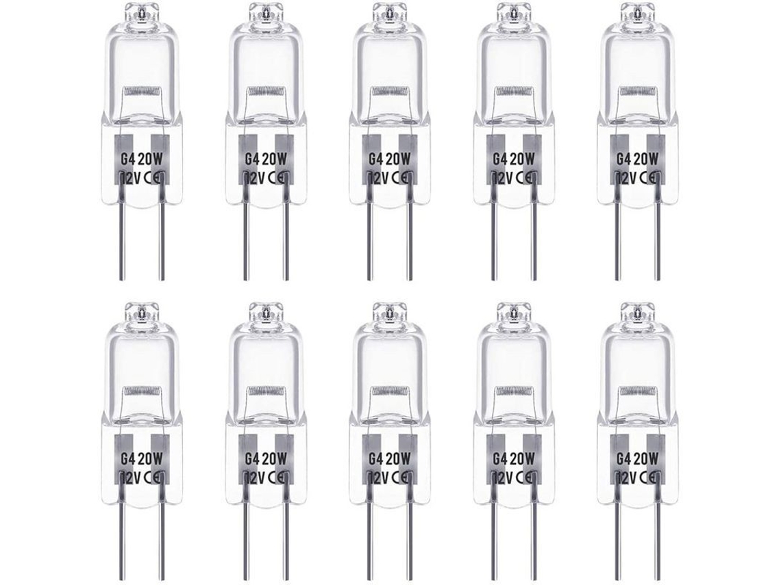 Lâmpada halógena G4 12V 20W pacote com 20 unidades Nova LINE S/MARCA