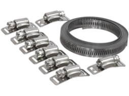 Abraçadeiras De Tubo Automontáveis Jc972 Com 12,7 Mm De Largura