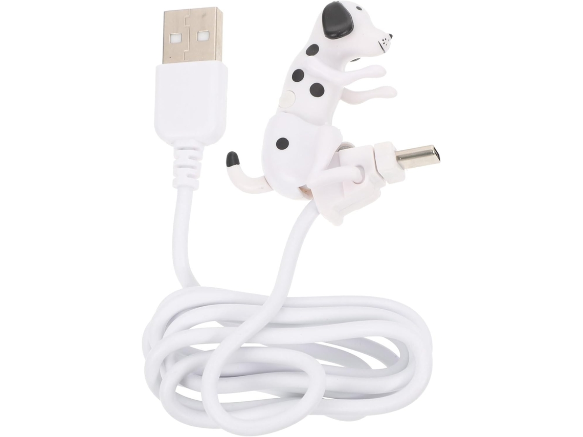 Cabo De Carregamento Usb Tipo C Resistente Com Design De Cachorro, Cabo