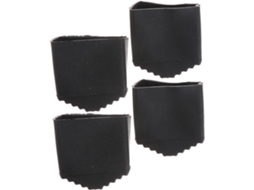 Uonlytech Conjunto De 4-protetores Borracha Antiderrapantes Para Pés Escada Fácil Instalação Uso Doméstico E Em Reformas