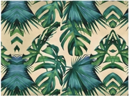 Manta de Flanela Macia e Quente com Estampa Folha Bananeira Verde 152 4 X 127 Cm, Macio, Quente, Ideal para Qu