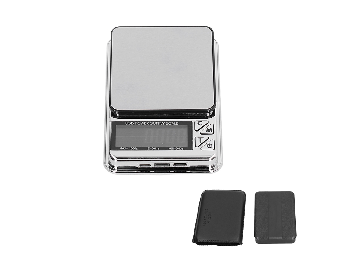 Balança de Joias com Dados Precisos, Carregamento Usb, Leitura Estável e Alta Sensibilidade, Visor Lcd Eletrônica para Colares de Ouro AQUAFORGE