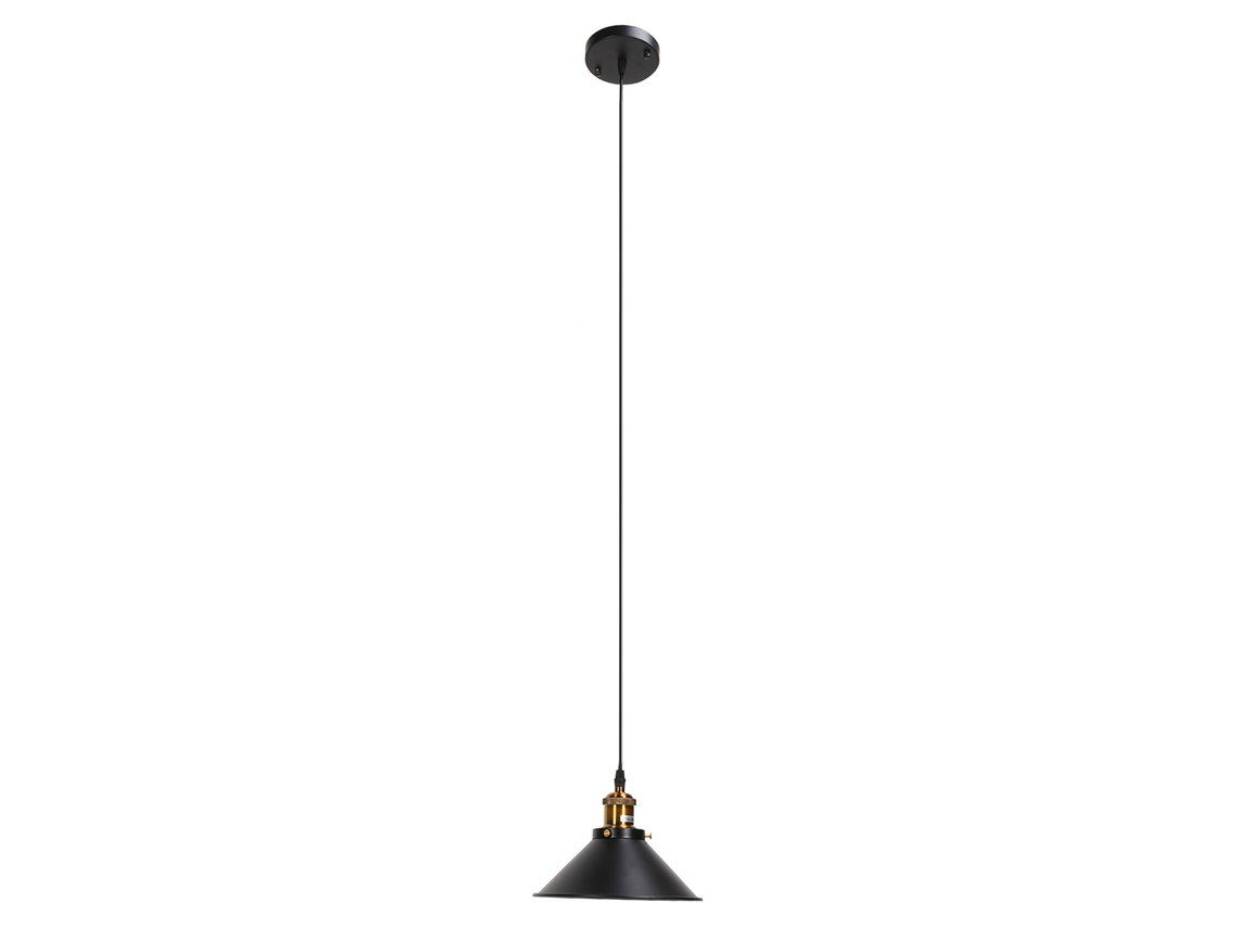 2026 lâmpada de Teto de Ferro Forjado Estilo Industrial Retrô Simples Jaula de Metal Preto Suspensa E27 85‑240v