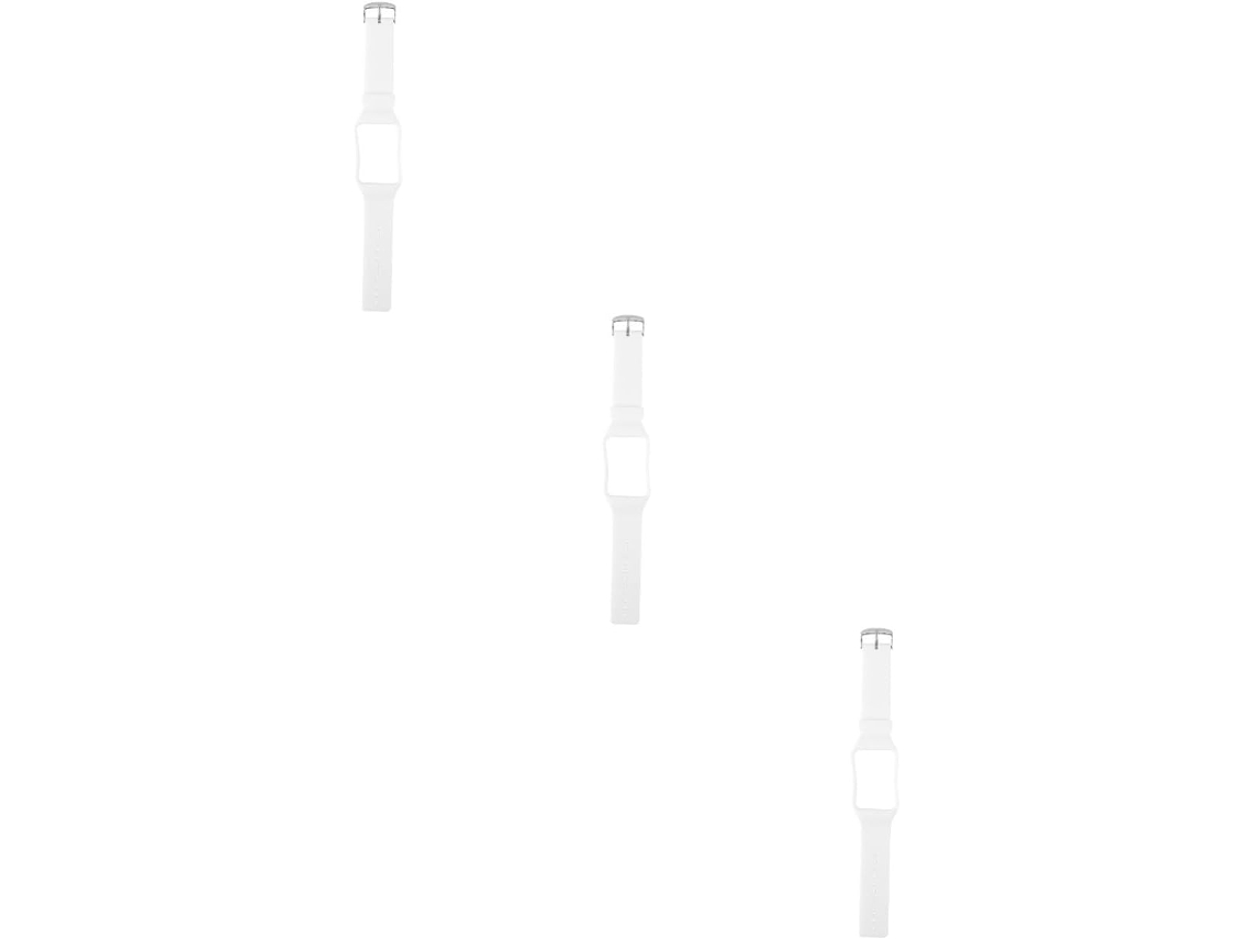 Conjunto De 3 Pulseiras Reposição Para Smartwatch, Em Material Tpe,