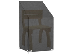 Maison Exclusive - Capa P/ Cadeira De Jardim 8 Ilhós 65x65x80/120 Cm Polietileno