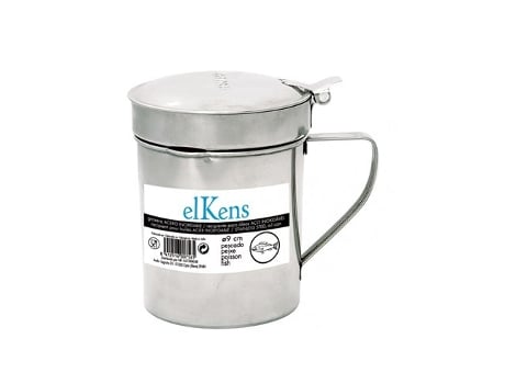 Bandeja Coletora De Peixe Em Aço Inox 9 Cm Ref. Elkens