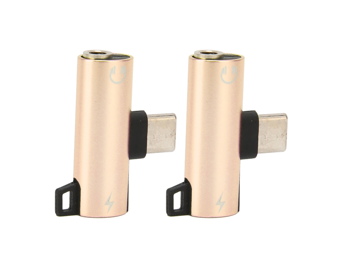 Adaptador (type-c Para Áudio 3.5mm, Compatível Com Dispositivos Xiaomi E Leeco)