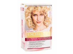 L'Oréal Paris Excellence Creme Tripla Proteção, 10 Blonde Last The Lightest, coloração capilar