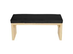 Cojín De Mano Para Manicura Soft Pu Cuero Base De Madera Reposo Brazo Para Salón De Uñas Negro