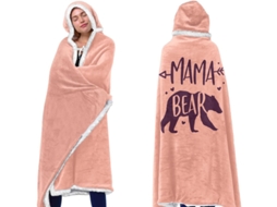 Casaco De Feltro Para Presente, Flanela Vestível E Cobertor De Sherpa Para Mulheres-aquaforge