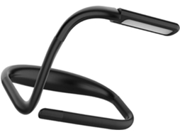 Luminária De Leitura Led Recarregável, Feita De Abs E Silicone, Para Usar No Pescoço, Com Bateria De 1800mah E Brilho