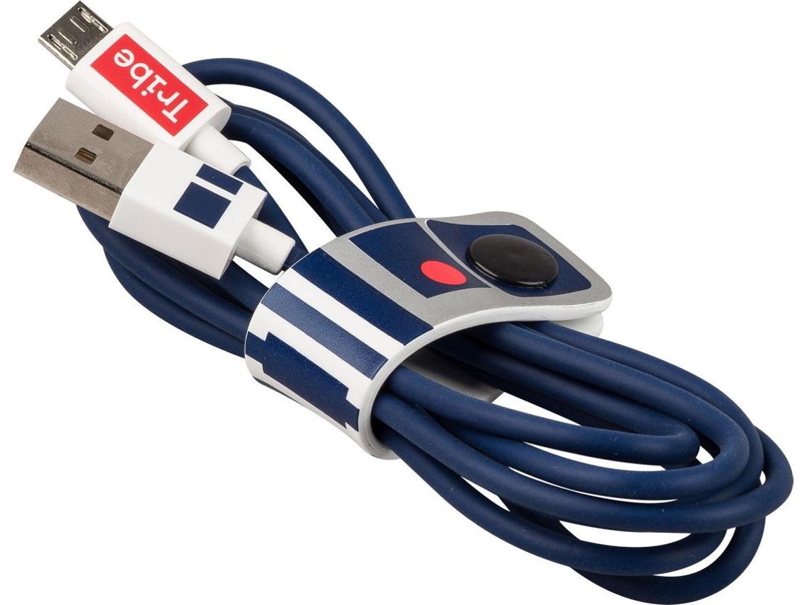Cabo TRIBE R2-D2 (USB - Micro-USB - 1.2m - Azul)