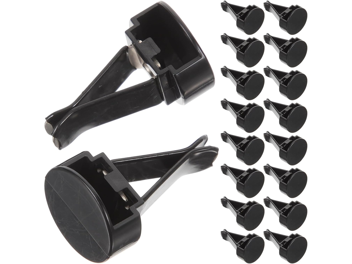 Difusor De Aromaterapia Para Carro, Clipe De Ventilação Plástico Preto, Acessórios Internos Para Carro, 100 Peças, Verão