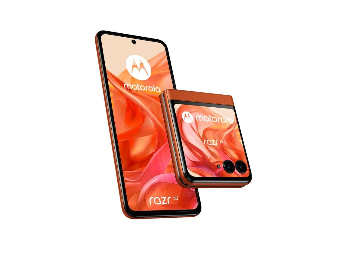 Smartphone MOTOROLA RAZR 50 (Laranja - 8 GB RAM - 3,6" - 256 GB)