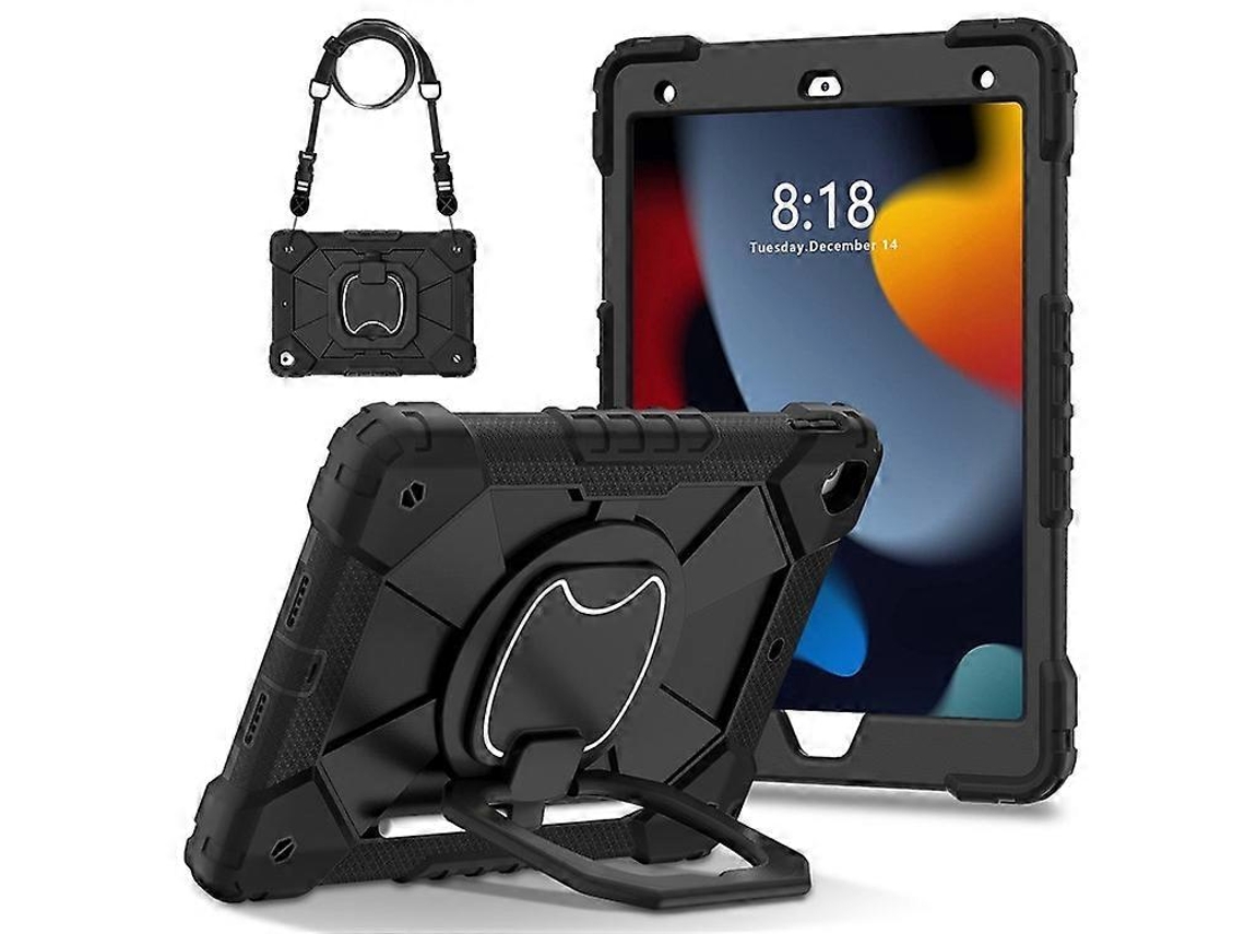 Capa Para Tablet C3 Compatível Com Ipad 10.2 (2019) / (2020) / (2021), Capa Infantil Com Alça De Ombro E Alça Giratória.