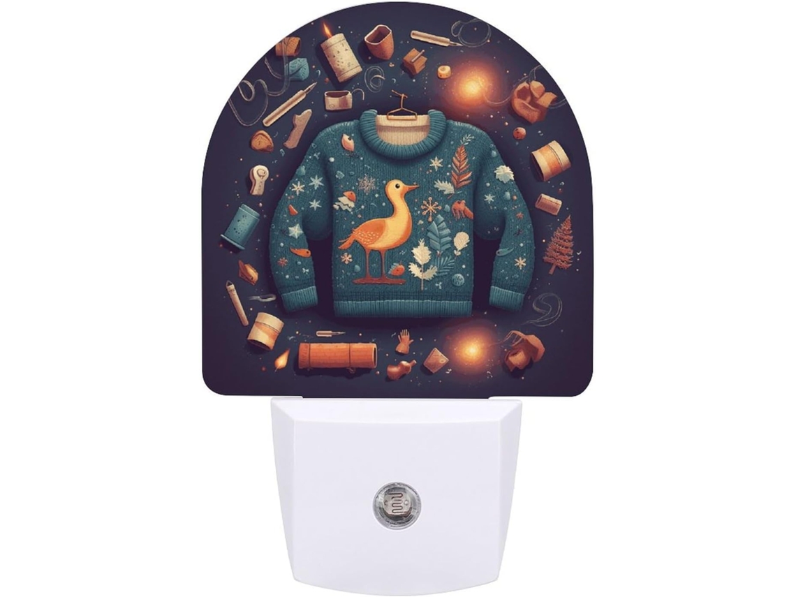 Luz Noturna Infantil Com Sensor Led, Luz Noturna Suave Branca Quente, Banheiro, Quarto, Cozinha, Semicírculo