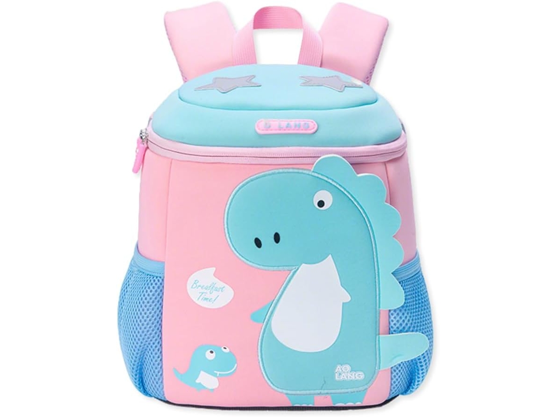 Mochila Infantil Para Jardim De Infância Com Painel Traseiro Acolchoado Em 3d E Tela Respirável, Alças
