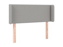 Headboard, Headboards Vidaxl Cinzeto Tecido (93 X 16 X 78/88 Cm)