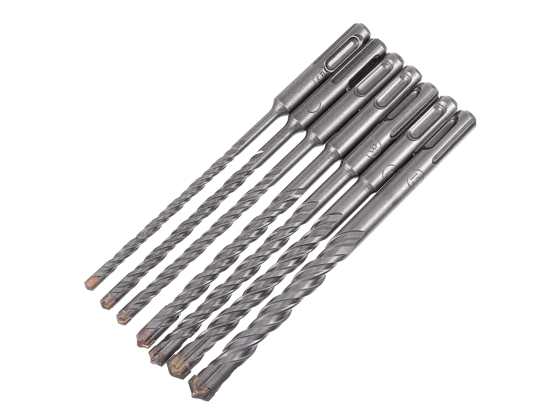 Conjunto De 7 Brocas Elétricas De Diferentes Tipos Para Furar Madeira.