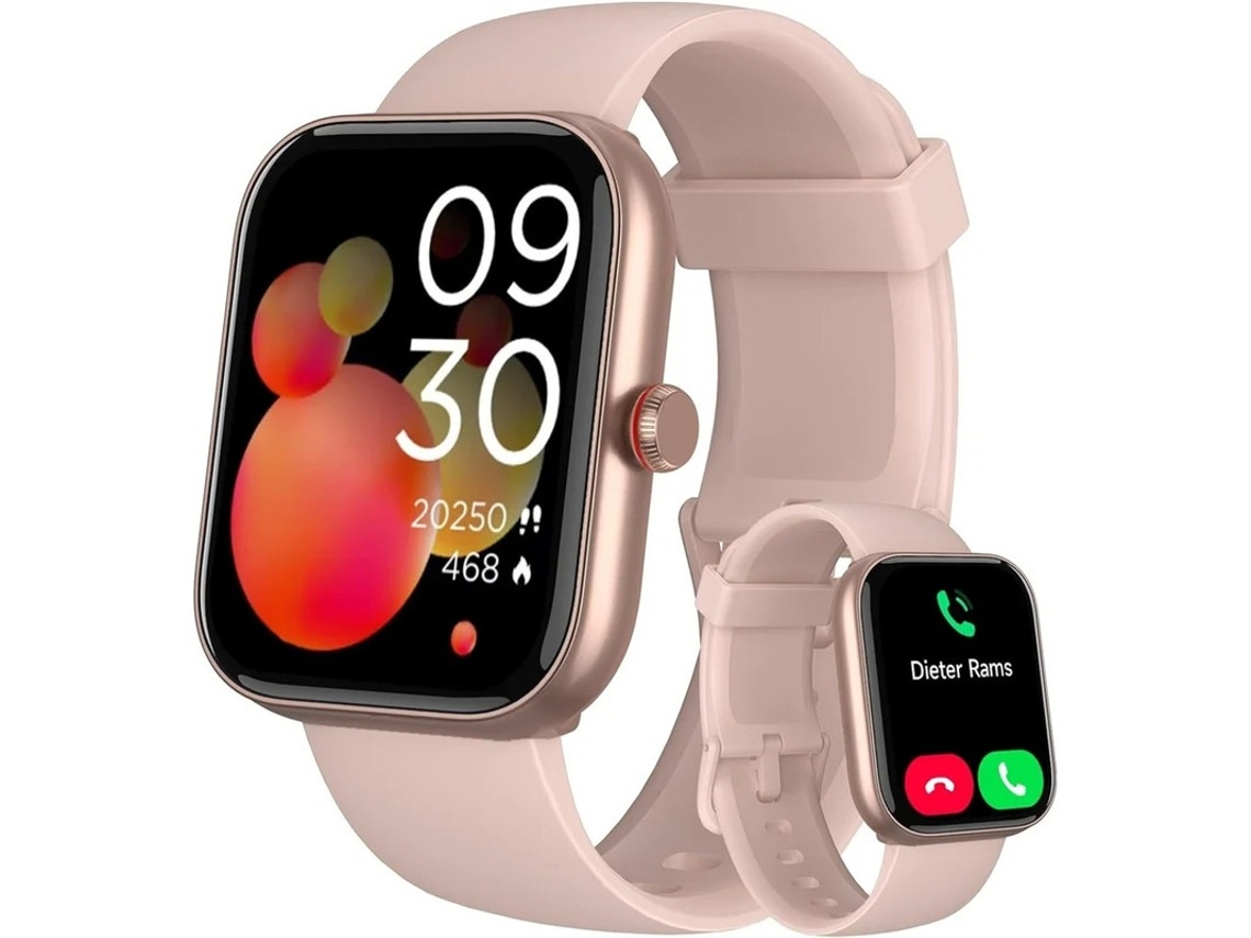 Smartwatch com Alexa integrada, atende e faz chamadas, tela HD de 1,91'', à prova d'água IP68, 100% de rastreamento esportivo, Bestvite