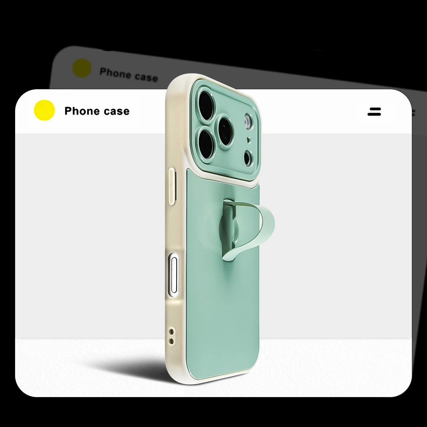 Capa Protetora Híbrida De Luxo Para Iphone 17, Feita De Silicone Macio.