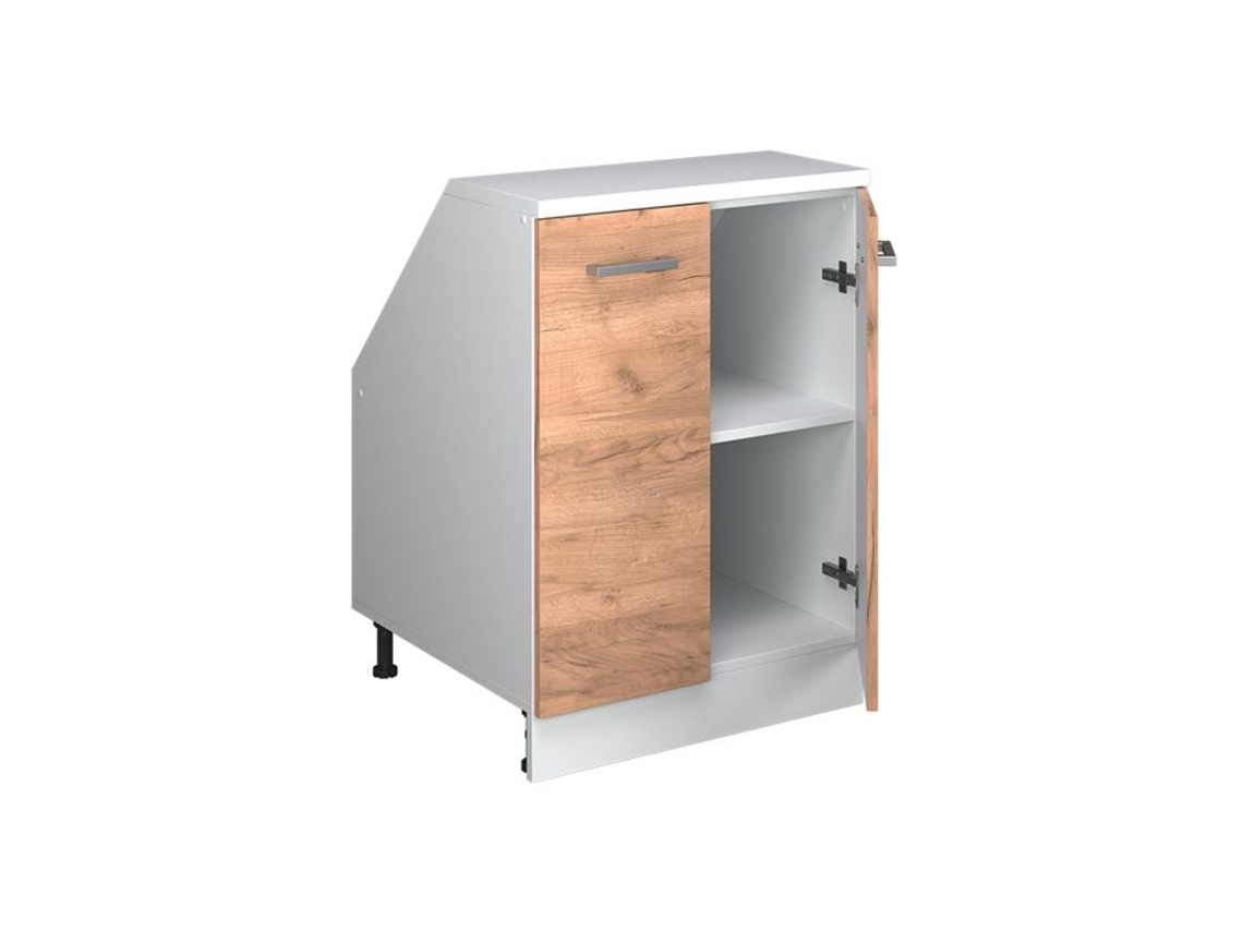 Móvel de Arrumação para Teto Inclinado 2 Portas de Abrir 60 X 83,8 X 60 Cm VICCO