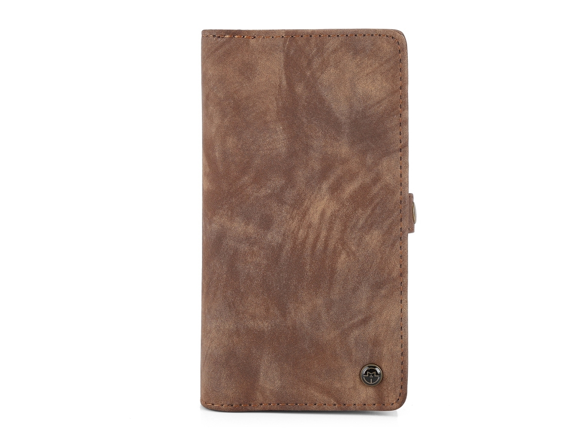 Capa de couro para iPhone 7 Plus/8 Plus, com estojo e cartão multifuncional