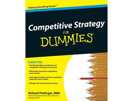 Livro Competitive Strategies for Dummies de Richard Pettinger (Inglês)