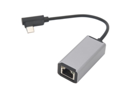 Adaptador Ethernet Usb C Para Rj45 10-100mbps Conversor De Rede Type C Para Telefones E Notebooks