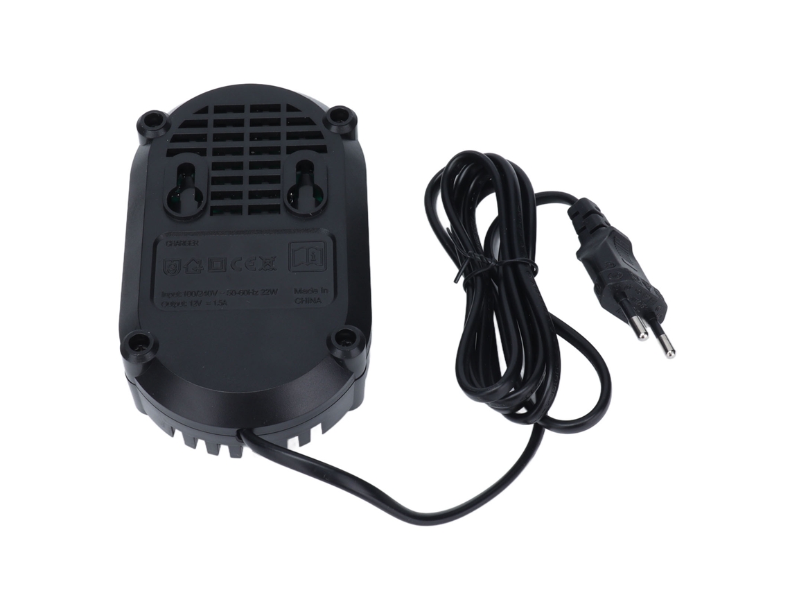 Carregador de bateria para furadeira elétrica de íon de lítio de 12V, substituto, 100-240V, plugue UE, ferramentas elétricas
