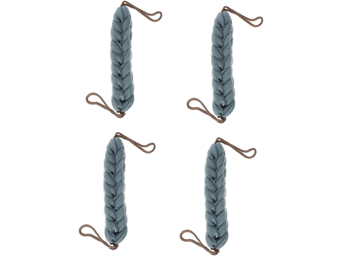 Lurelia Conjunto De 4 Escovas Para Costas Para Duche, Limpeza E Esfoliação Suave