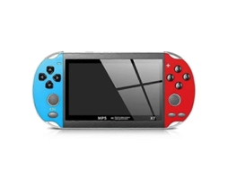 Console de Videogame Portátil Retrô X7 de 4,3 Polegadas com Mais de 1500 Jogos Clássicos. GOKOCO