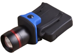 Lanterna De Cabeça Led Com Clipe Para Pesca E Camping, Modos De Iluminação Ajustáveis, Preta, Leve E Recarregável.
