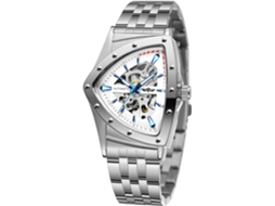 Lurelia Relógio Mecânico Masculino, Automático, Luminoso, Mostrador Esqueleto, Aço Inoxidável, Abs, Resistente À Água 30m