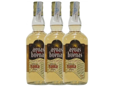 Tequila AGUAS BUENAS Aguas Buenas Gold Reposado (0.7 L - 3 unidades)