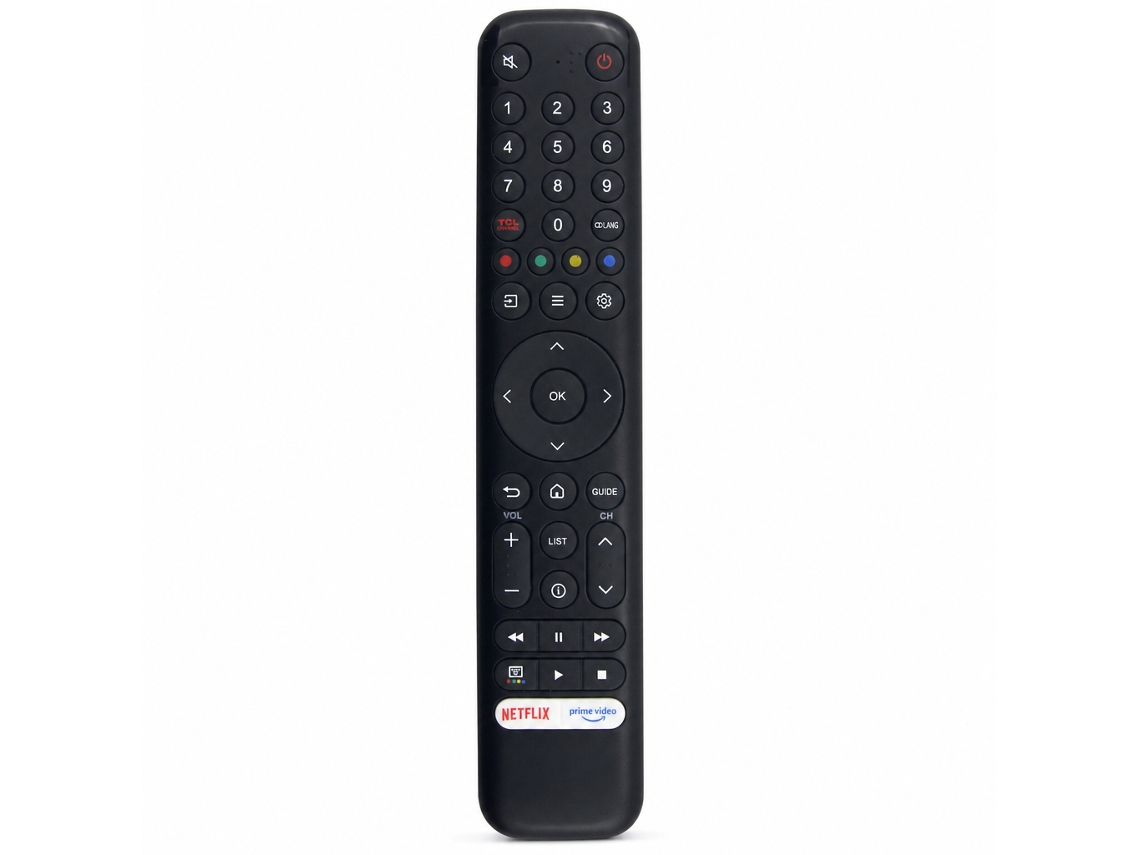 Comando À Distância Para Tv Compatível Com Tcl Rc716 Cu11 Com Botões Netflix E Prime Video_zhd