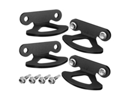 Conjunto De 4 Ganchos De Fixação Para Caminhão Basculante Com Parafusos De Metal Reforçados.
