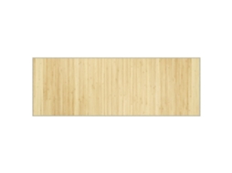 Rug, Rugs Vidaxl Bege Bambu (70 X 200 Cm)
