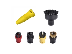 Acessório para Aspiradores KARCHER 1 Conjunto Sprinkler Bico Poderoso Sc Series Sc1Sc2Sc3Sc4Sc5 Vapor LimpezaEscova Redonda